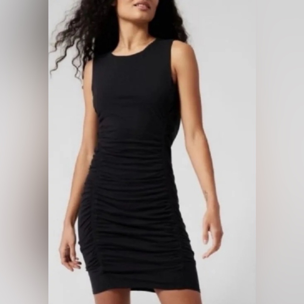 Athleta Robe Stella Dress Black